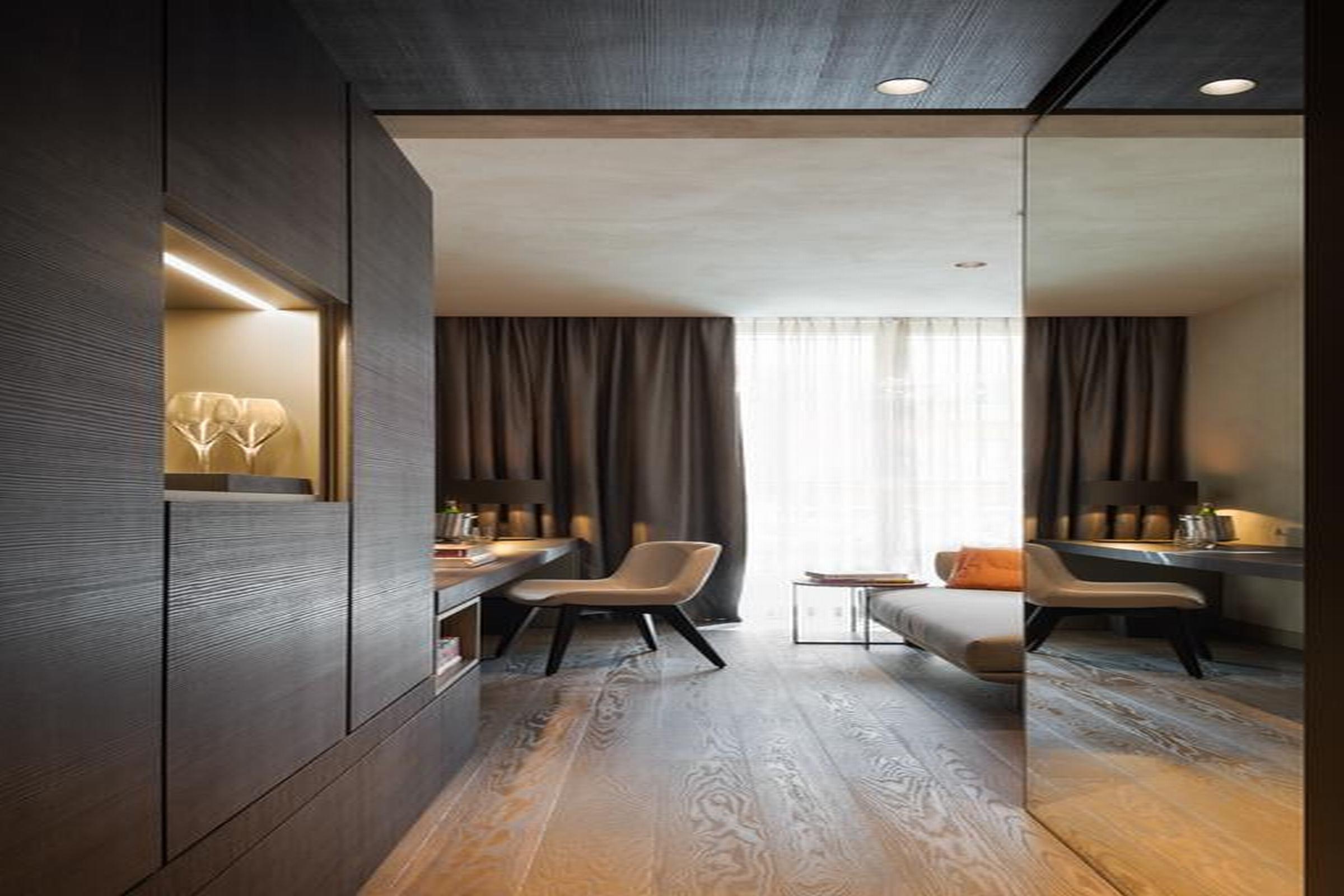 โรงแรมวีไอยู มิลาน ภายนอก รูปภาพ A room at the Mandarin Oriental Munich